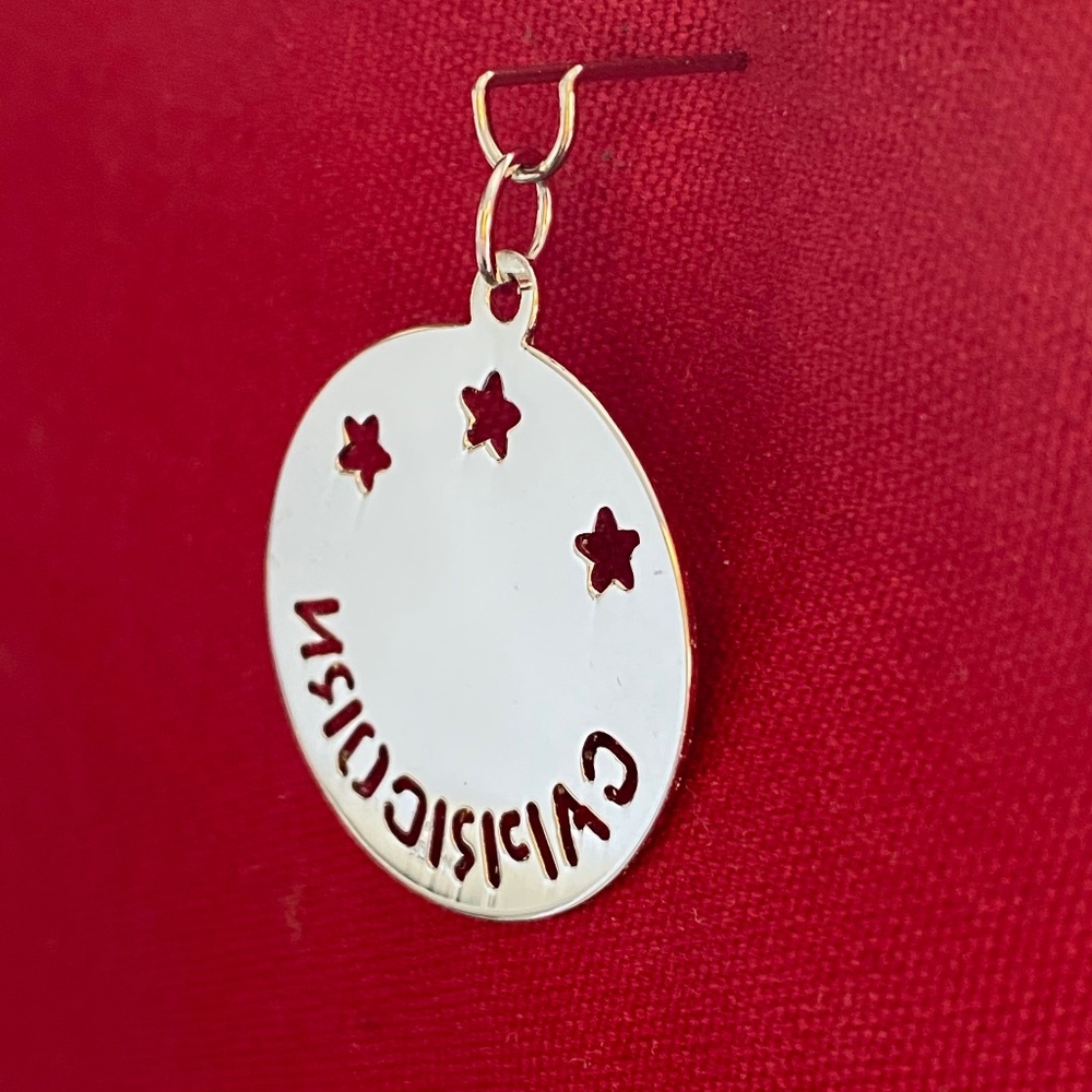 Very Unique VTG Silver Capricorn Cutout Charm - Picture 13 of 13